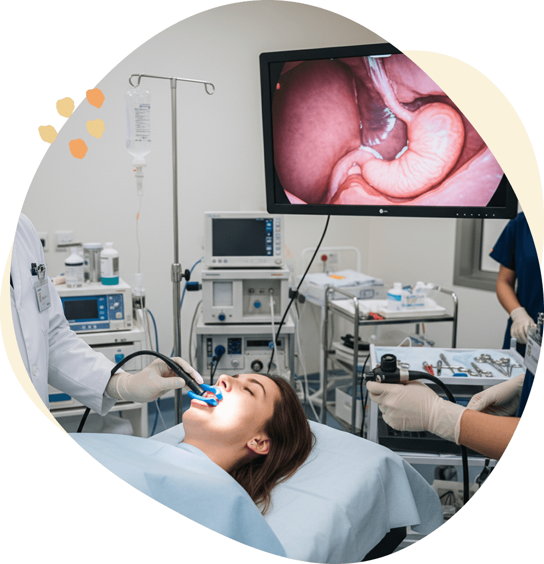 苦痛の少ない内視鏡検査