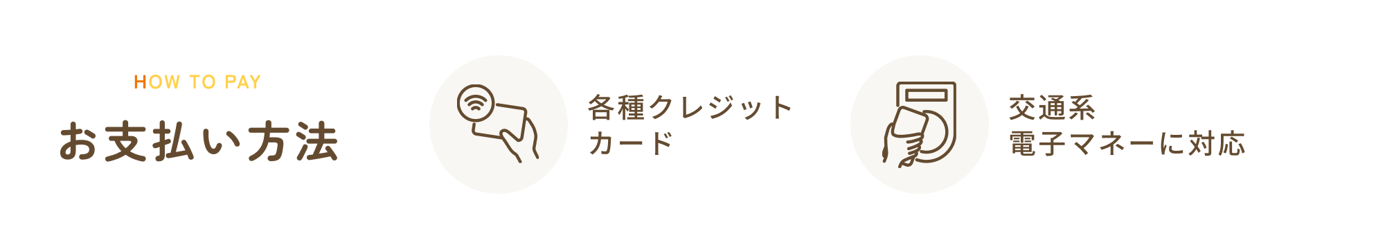 お支払い方法